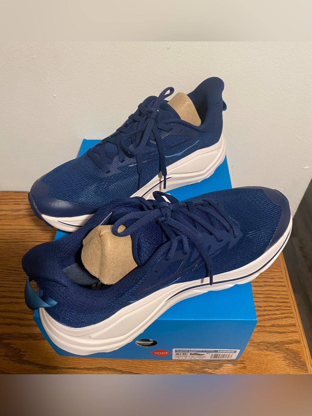 Hoka Women’s Navy Blue Athletic Running Shoes - Picture 2 of 7